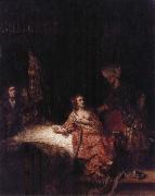 Joseph Accused by Potiphor-s Wife Rembrandt